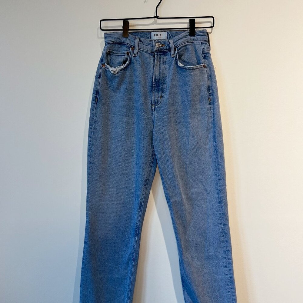 90s mid-rise straight-leg AGOLDE jeans